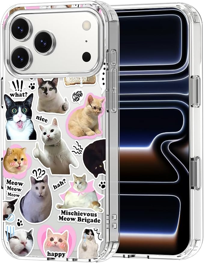 MOSNOVO for iPhone 17 Pro Max Case | Military Grade 6.6ft Drop Tested | Camera by Mosnovo