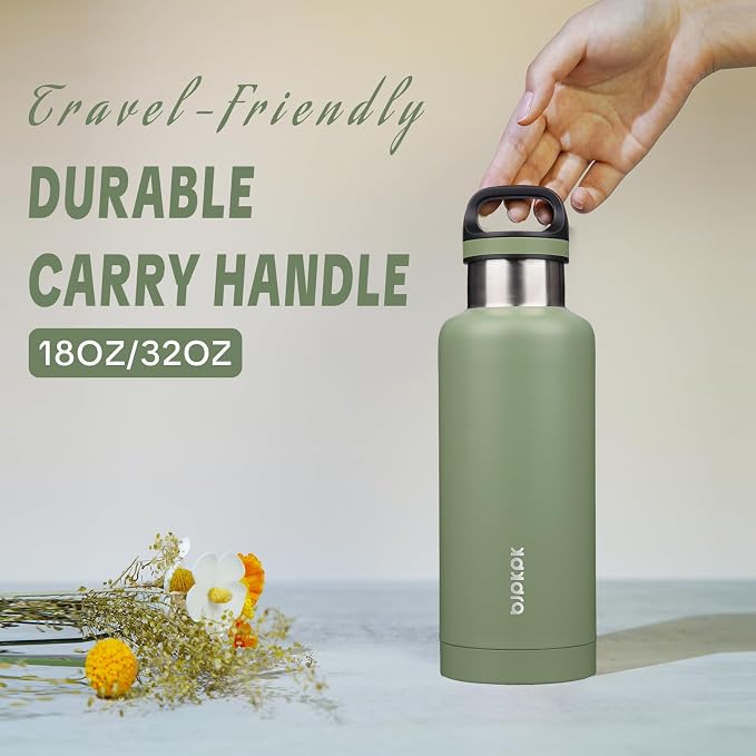 BJPKPK Insulated Water Bottle 32OZ Stainless Steel Water Bottle - Image 4