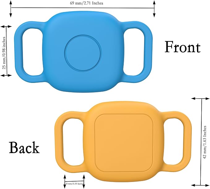 Waterproof Dog Collar Holder for Tile Life360 Mate 2024/2022 Tracker, 2 Pack - Image 2
