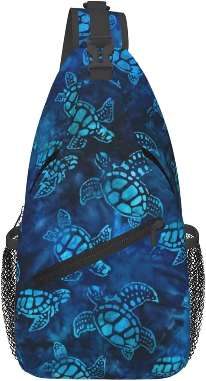 Sea Turtle Sling Bag by Unknown
