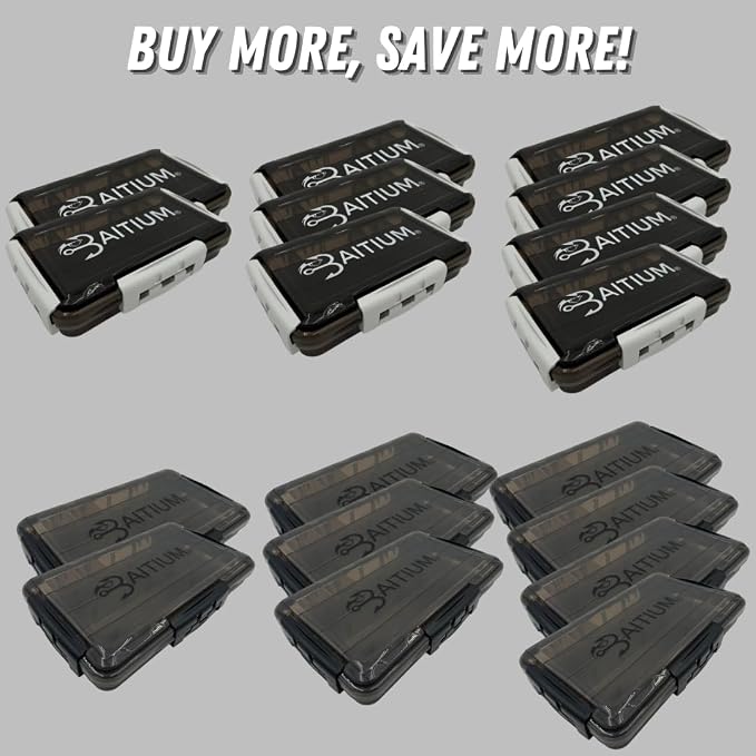 Baitium XTRAseal Waterproof Fishing Tackle Box Organizer, Tackle Boxes - Image 6