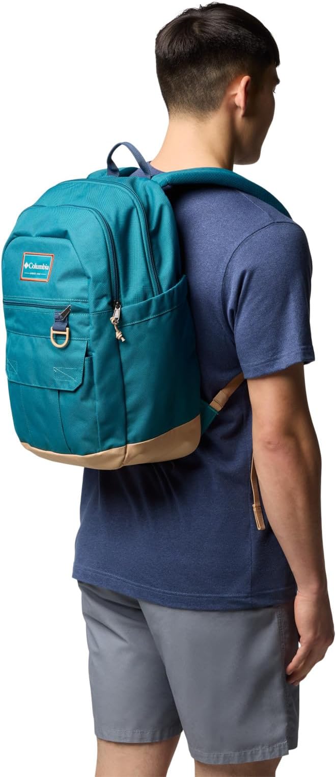 Columbia Unisex Buxton 26L Backpack, River Blue/Canoe, One Size - Image 4