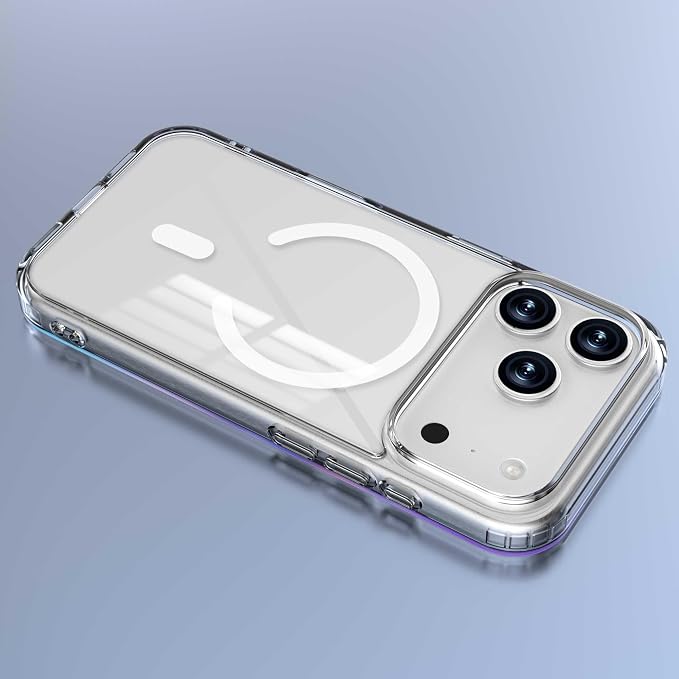 Magnetic Designed for iPhone 17 Pro Case Clear - Image 2
