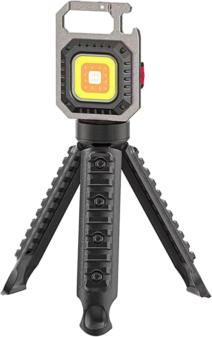 Lamp Holder 2pcs Portable Camp Stand Adjustable Height Camping Flashlight - Image 7