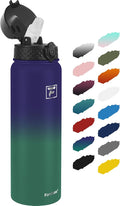 Fanhaw 32 oz Insulated Stainless Steel Water Bottle by FANHAW