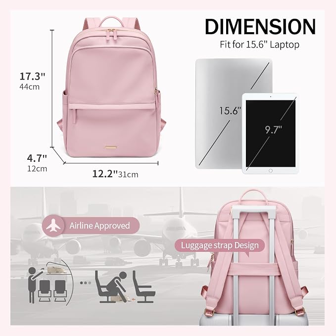 GOLF SUPAGS Women Laptop Backpack Casual Daypack - Image 5