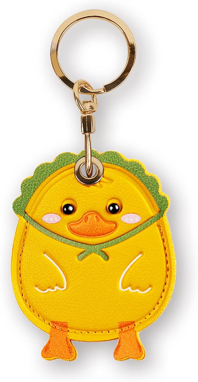 Leather Keychain Case Holder Compatible by XSUIOY