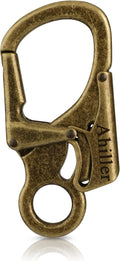 Ahiller Carabiner Clip, Double Anti-Misopening Locking Design, Key Ring Clip by Ahiller