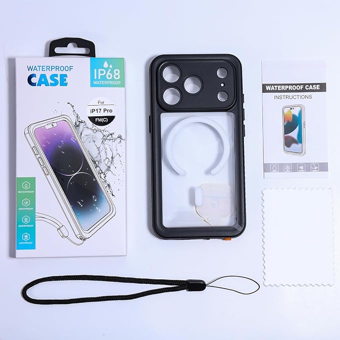 AICase for iPhone 17 Pro Case Waterproof Clear - Image 8