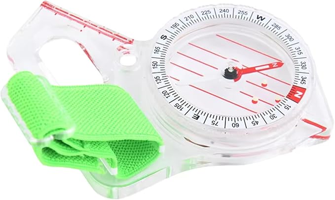 Multifunction Compasses Ruler Map Reading Backpacking Camping Orienteering - Image 4