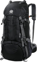 WoneNice 50L Waterproof Hiking Backpack by WoneNice