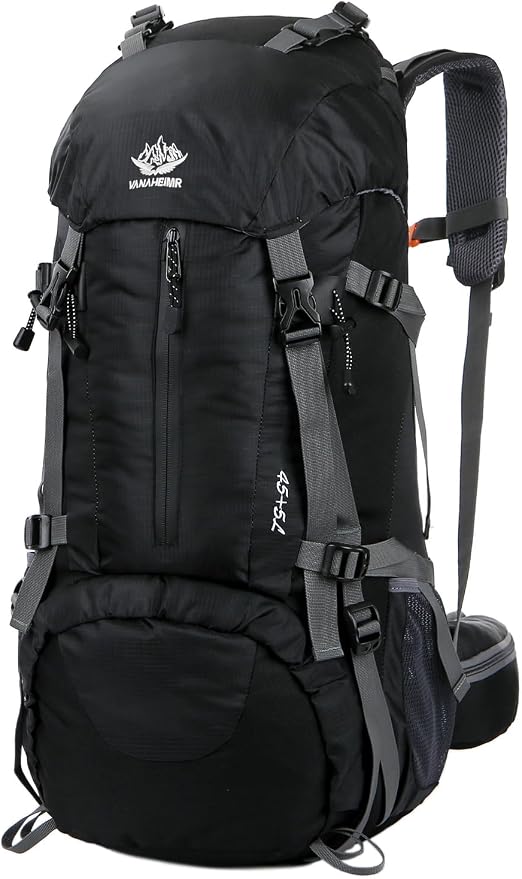 WoneNice 50L Waterproof Hiking Backpack by WoneNice