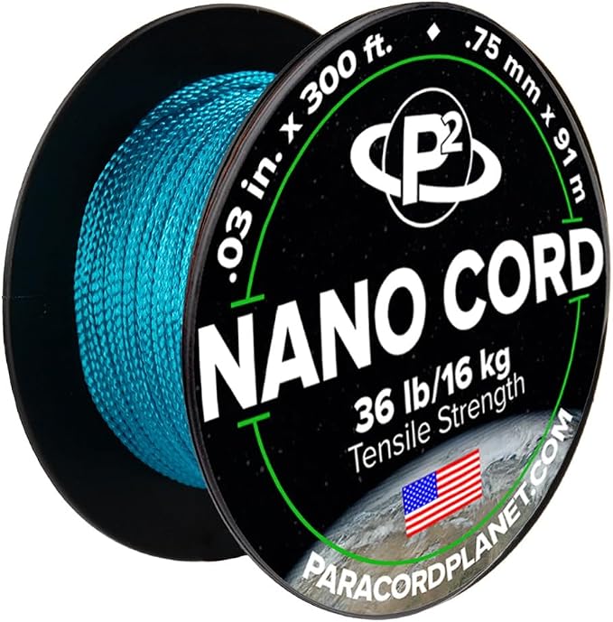 Paracord Planet Nano Cord –Lightweight Nylon Nano Paracord – Great by ParacordPlanet