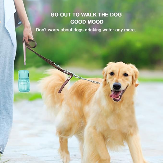 Portable Dog Water Bottle, Foldable Dog Water Bottle Leak Proof Dispenser - Image 7