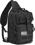 hopopower Tactical Sling Bag, Sport Bag Military Rover Shoulder Backpack EDC by Hopopower