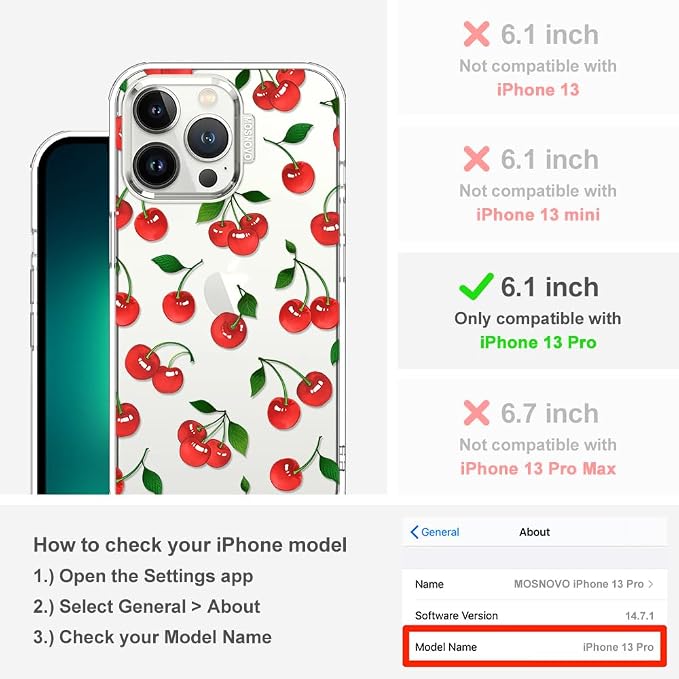 MOSNOVO Case for iPhone 13 Pro - Image 2