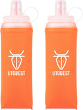 UTOBEST Soft Flask Collapsible Running Water Bottle, Flexible TPU Folding by UTOBEST