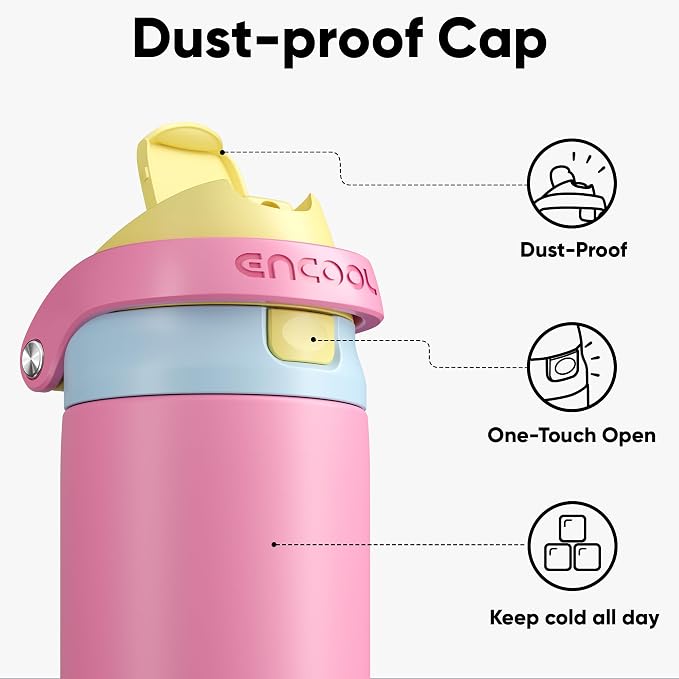 ENCOOL Leakproof Insulated Water Bottle - Image 2