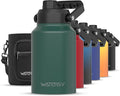 WATERSY Half Gallon Water Bottle Insulated, BPA Free&Leak Proof, 64oz Stainless by Watersy