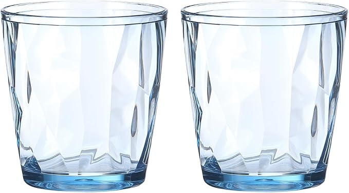 uxcell 7oz Acrylic Drinking Glasses, Sky Blue by uxcell