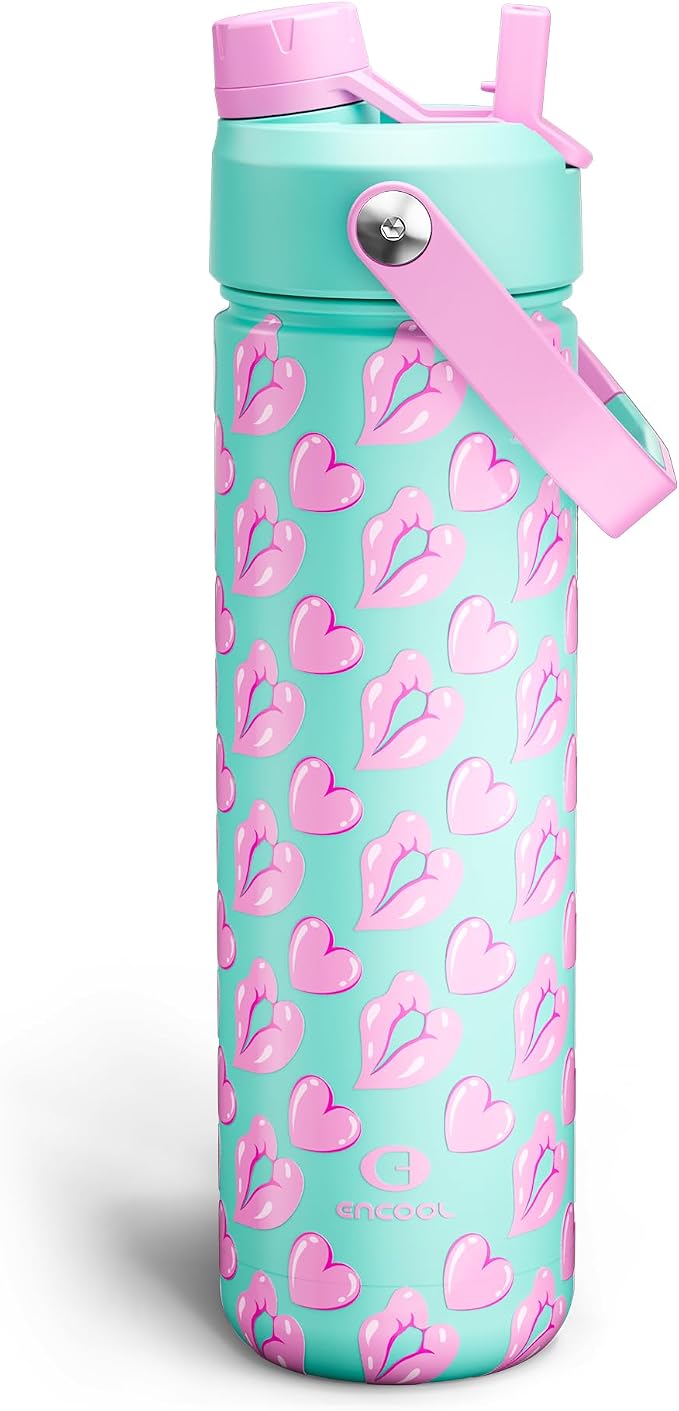 ENCOOL Valentine's Day Insulated Water Bottle by ENCOOL