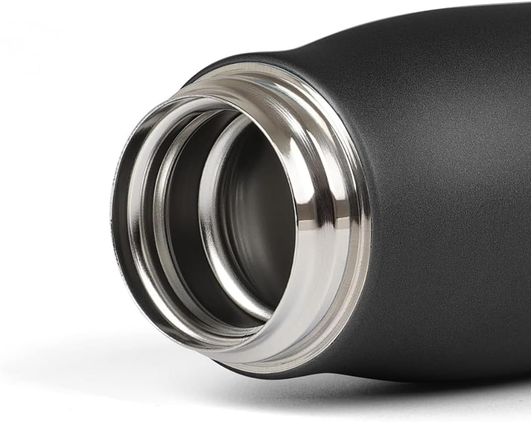 Dusgut Water Bottle with Portable Lid Metal Thermos Vacuum Insulated Stainless - Image 6