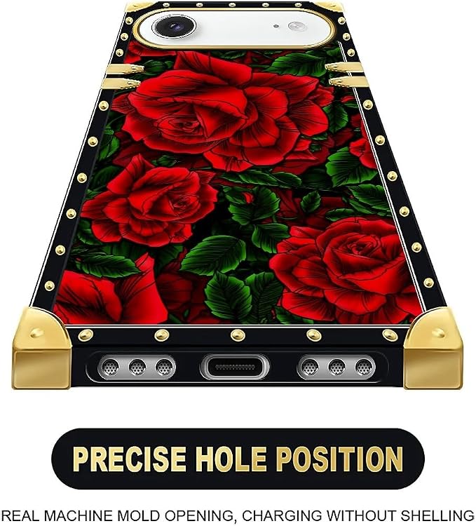 for iPhone 17 Air Case Luxury Golden Decoration - Image 5