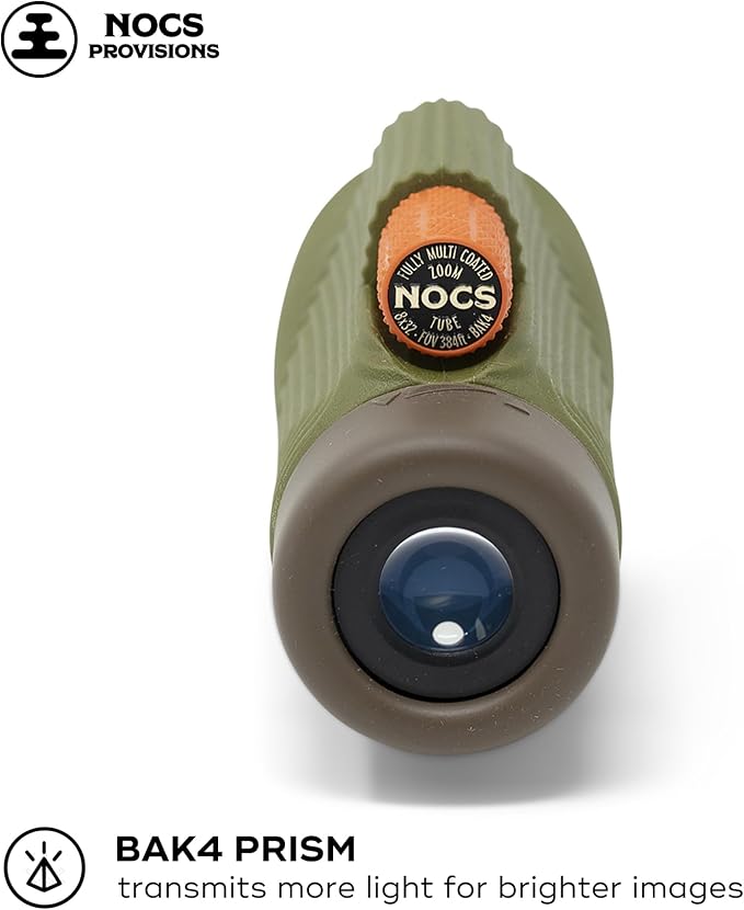 Nocs Provisions Zoom Tube 8x32 Monocular, 8X Magnification Telescope, Bak4 Prism - Image 3