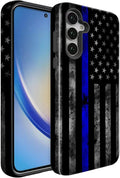 Compatible for Samsung Galaxy S25 FE 5G Case, Dual Layer Heavy Duty 2 in 1 by BSMOSPER
