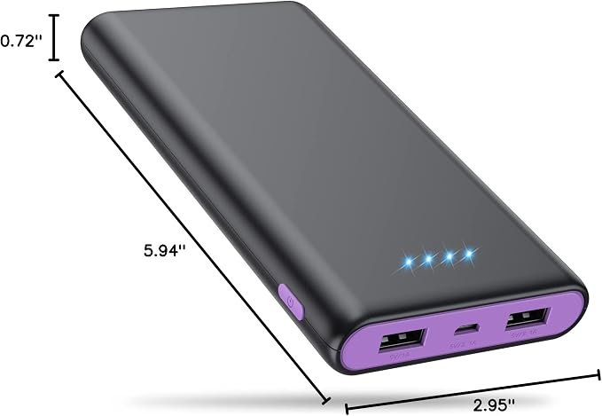 Ekrist Portable Charger Power Bank 25800mAh, Ultra-High Capacity Fast Phone - Image 8