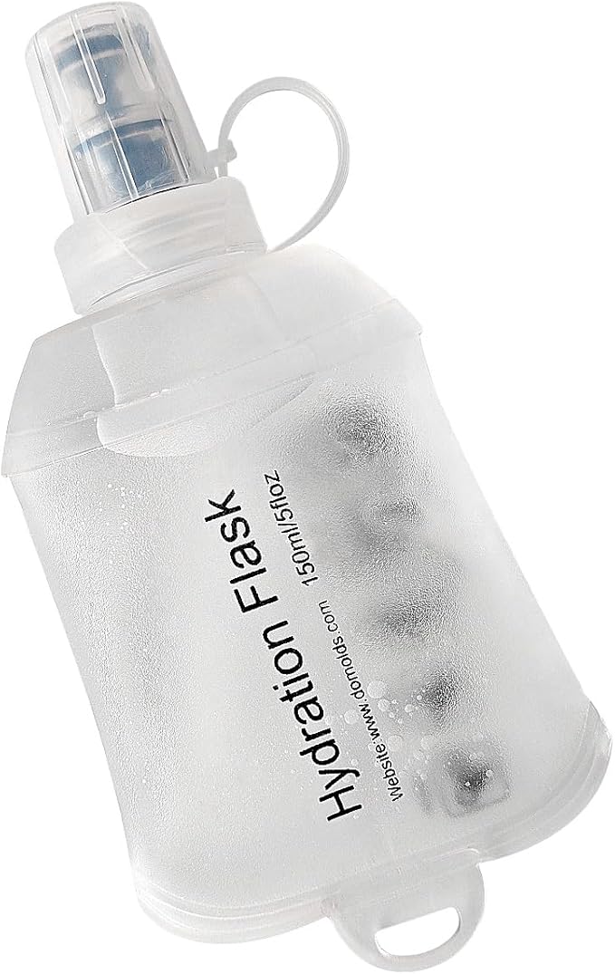 WILDREEDS 150ml Soft Flask, TPU Collapsible Soft Water Bottle by WILDREEDS