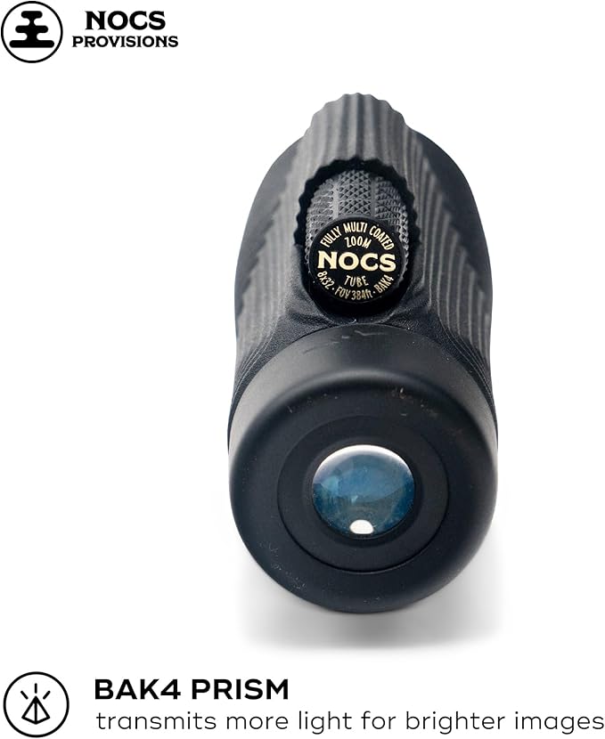 Nocs Provisions Zoom Tube 8x32 Monocular, 8X Magnification Telescope, Bak4 Prism - Image 5