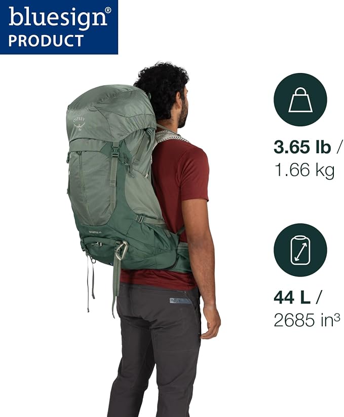 Osprey Stratos 44L Men's Hiking Backpack - Image 2