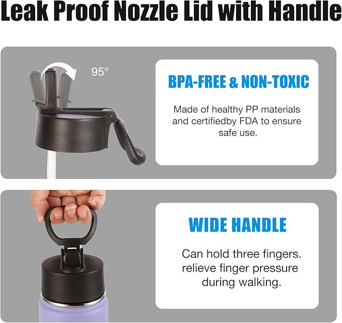 Volhoply 24oz Insulated Water Bottle - Image 7