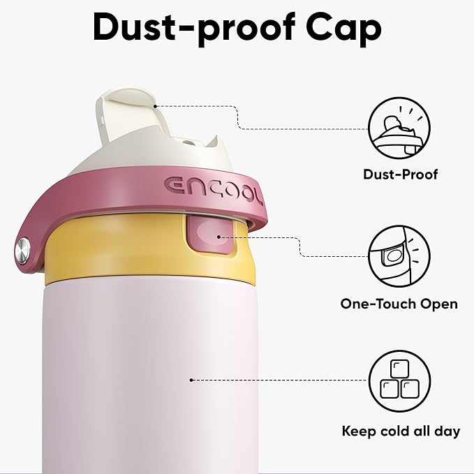 ENCOOL Leakproof Insulated Water Bottle - Image 2