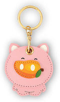Leather Keychain Case Holder Compatible by XSUIOY