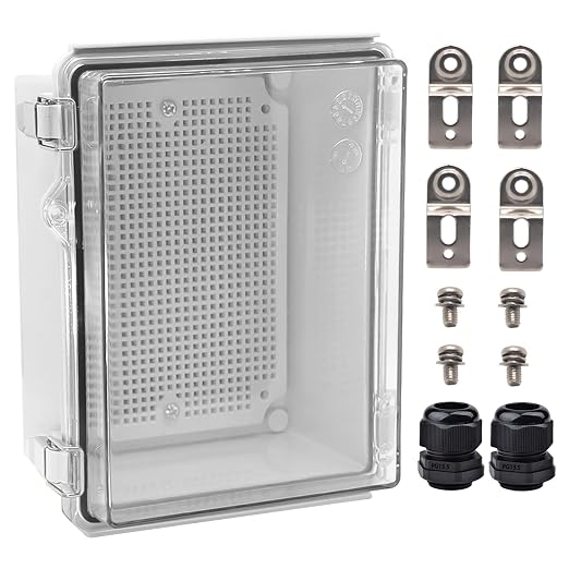 Outdoor Waterproof Electrical Box Junction Box Weatherproof IP67 ABS Plastic by YETLEBOX
