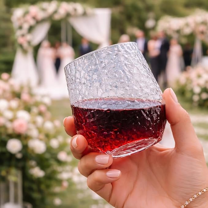 Oojami 48 Pack Plastic Champagne Flutes Disposable Stemless, 24 x 9oz Flutes & - Image 9