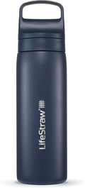 LifeStraw Go Series – Insulated Stainless Steel Water Filter Bottle by LifeStraw