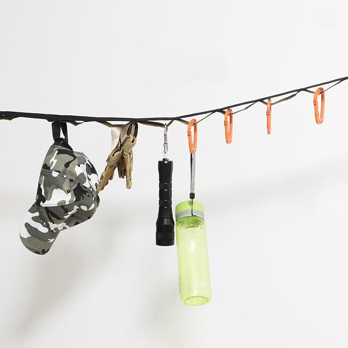 22-Loop Camping Hanging Rope System - Image 3