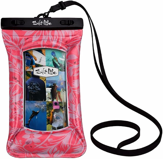Salt Life Floating Waterproof Phone Case– IPX8 100% Waterproof Phone Case that by SaltLife