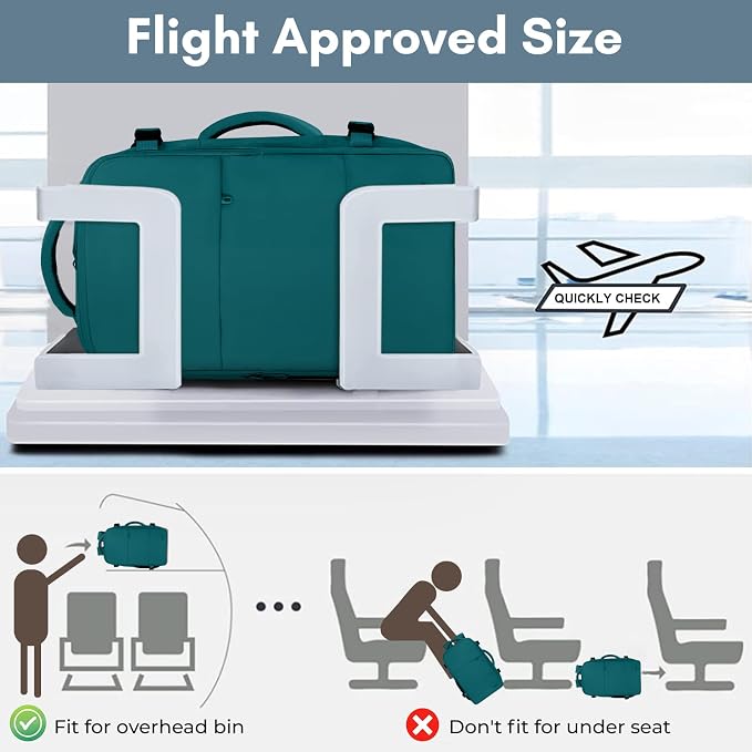Taygeer Laptop Backpack, Airline Approved Carry On - Image 3