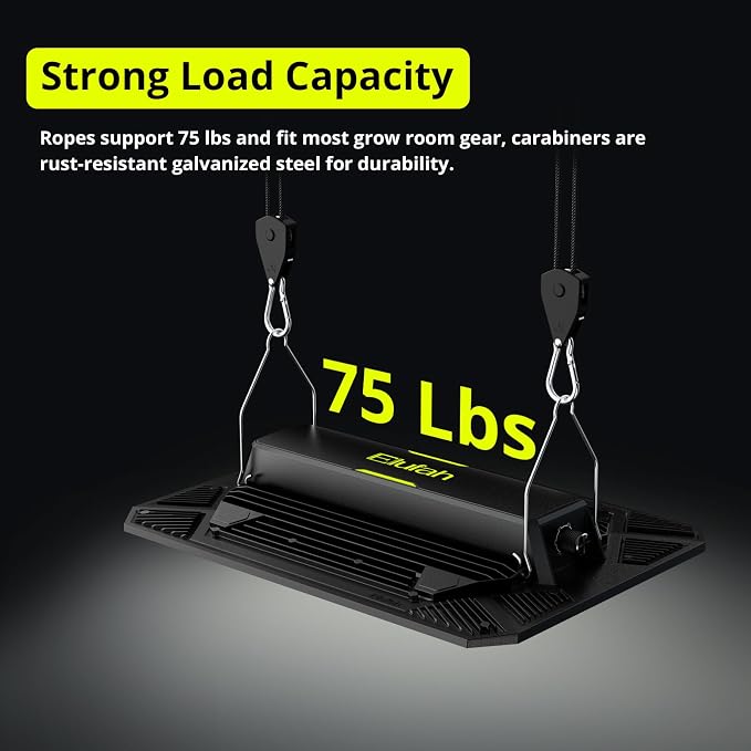 Longer 10ft 1/8" Ratchet Straps Hanger Rope Tie-Down Ratchet Outdoor Windproof - Image 5