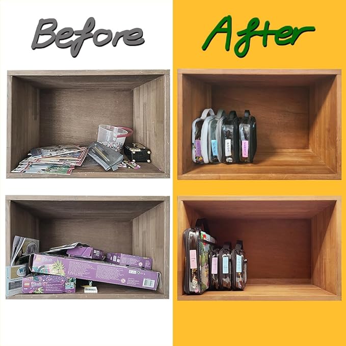 holay 4 Packs PVC Toy Storage Organizer - Image 2