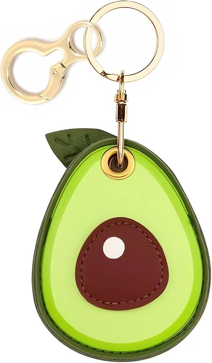 Leather Keychain Holder Case Compatible by BORKUANA