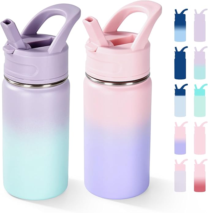 Fijinhom 12oz Water Bottle for School, Water Bottles by Fijinhom