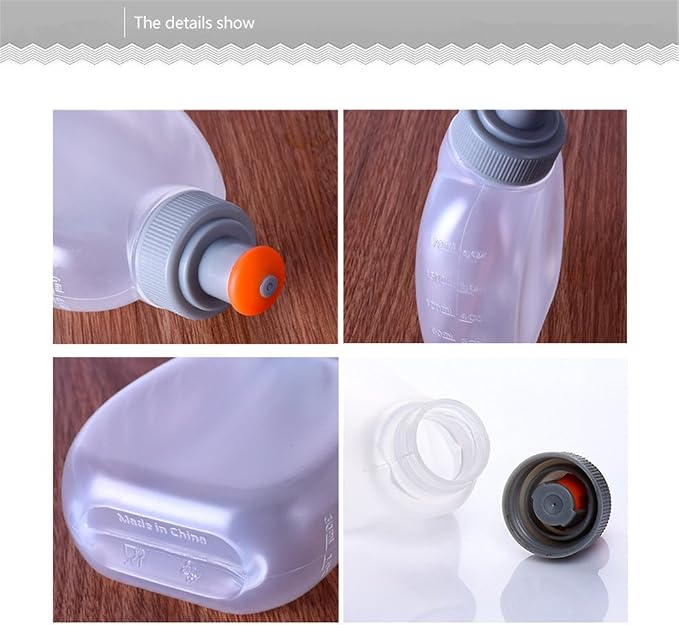 AONIJIE 250ML/350ML/500ML/600ML Portable TPU Soft Water Bottle Folding Soft - Image 8