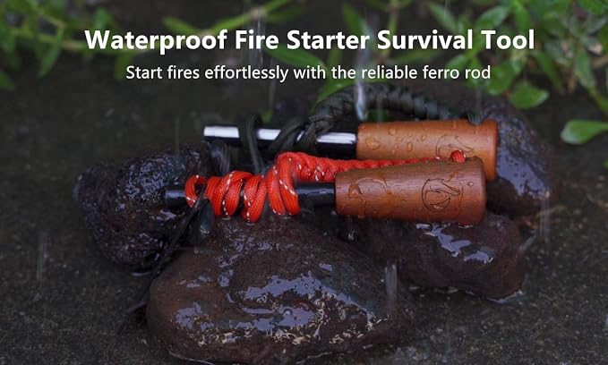 onlyfire Fire Starter Survival Tool, Ferro Rod Kit - Image 8