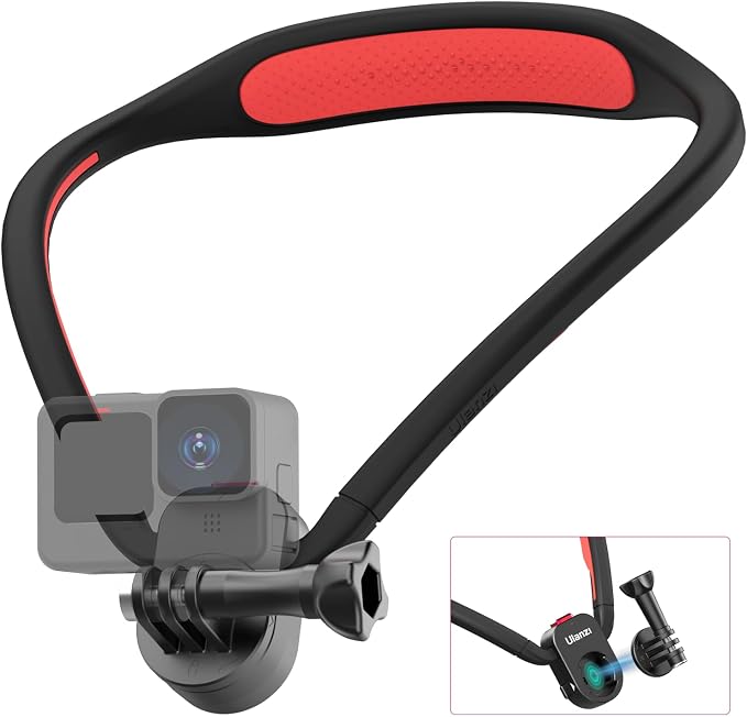 ULANZI Go-Quick II Neck Mount for GoPro Magnetic Necklace Holder, Camera POV by JUSMODirect