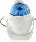 Boat Compass with Magnetic Declination Adjustment, Pivoting Marine Compass by WOKYO